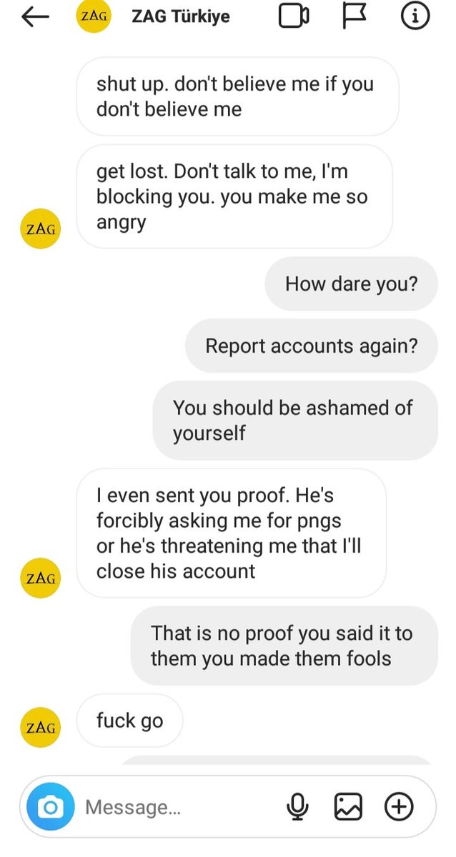Plaggzworld's tweet photo. I gave Serhat a chance to be a good person and be a normal fan account like any other but he leaked some stuff and you can also see I stopped him from leaking more stuff.I just wanted to find the Zag Traitor but now I have shared these chats so Serhat will never tell me 😢 https://t.co/gqZWNLr8SR