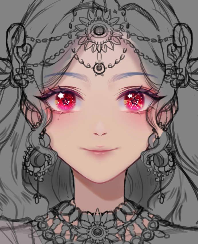 LithiaVeyTuber's tweet photo. wip of new vtuber child 👀 I'm in love with her already

#vtuber #commission #wip #envtuber https://t.co/0vKw2Y1ojs