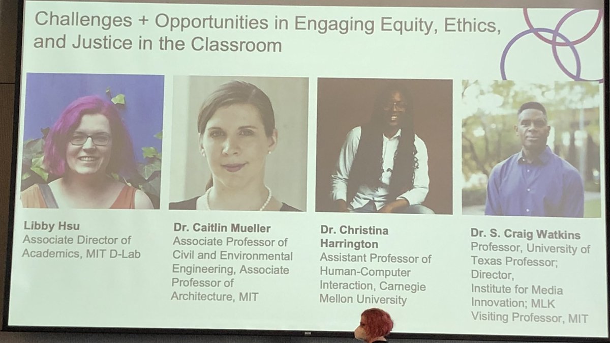 elizjohansen's tweet photo. Some golden nuggets from Challenges and Opportunities n Engaging Equity, Ethics, and Justice in the Classroom #designjusticesummit https://t.co/1i1qAYXqvt