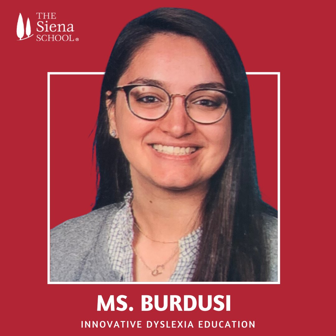 TheSienaSchool's tweet photo. New Staff Alert🐾 Ms. Burdusi is Siena’s Admissions Associate and the latest #TeacherFeature! “I most look forward to meeting and building relationships with students, families, and faculty.”
#TeachingOutsideTheBox #Dyslexia #SienaWildcats #SienaSilverSpring #SienaNoVA https://t.co/fSnxXdtXUo