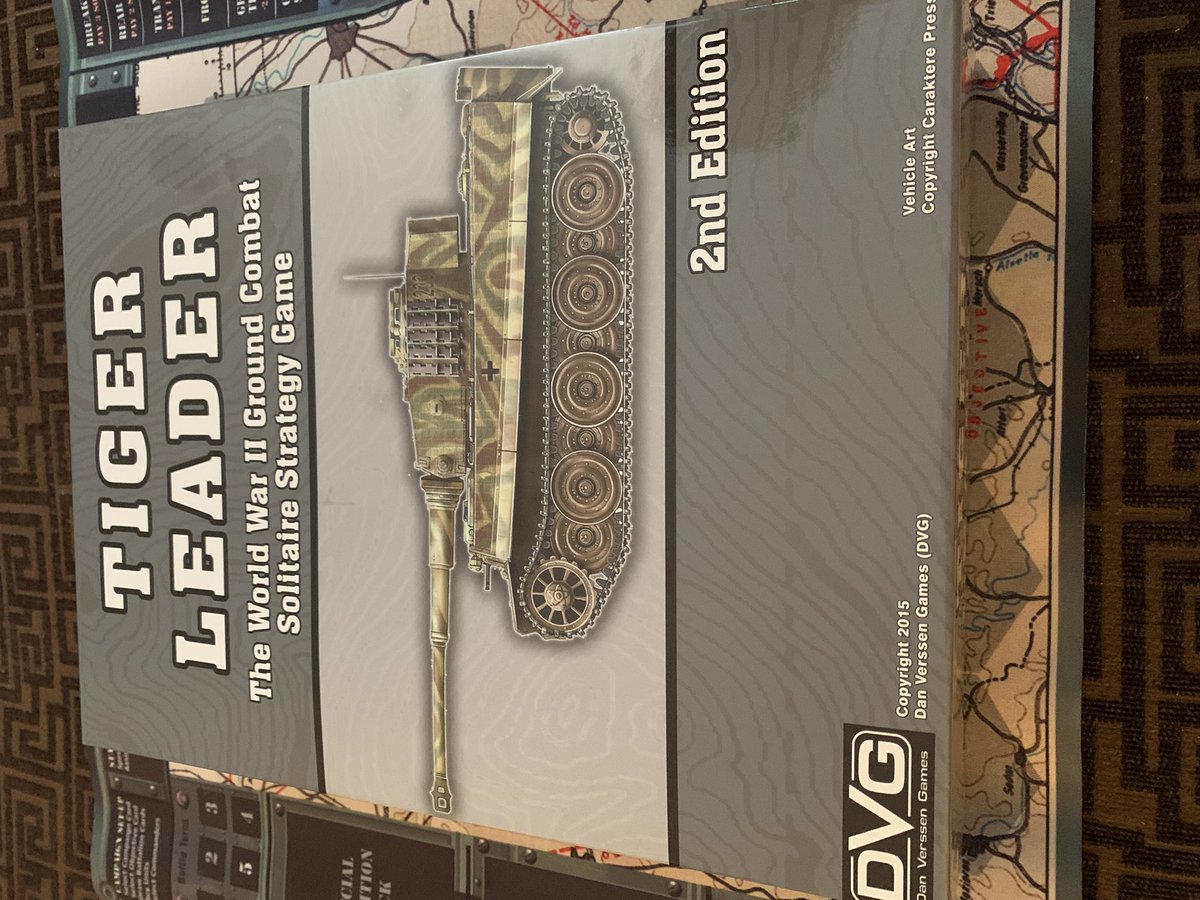 _CBK_gaming's tweet photo. New arrival!! Tiger Leader from @danverssengames together with the Panzers! expansion and neoprene mat. #tigerleader #wargames #boardgame #boardgames #tabletopgames #boardgamegeek #bgg #tabletop #games #boardgamer #gamenight https://t.co/1Fgmxr5NhO