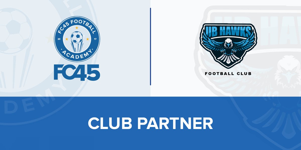 fc45academy's tweet photo. FC45 ACADEMY &amp; UB HAWKS PARTNERSHIP
We are proud and excited to announce our partnership with 2022 Regional Division Champions UB Hawks FC. 

The Academy-Club partnership will bring many benefits to the Academy and its players. https://t.co/bcPZ46IlEW https://t.co/bDfkCLpJo5