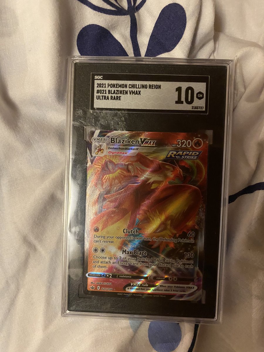RealFoxyPlayz3's tweet photo. My first ever PSA graded card I’m so excited to have this on my collection 😱😱 #PokemonTCG #pokemon https://t.co/itgrQR1PoY