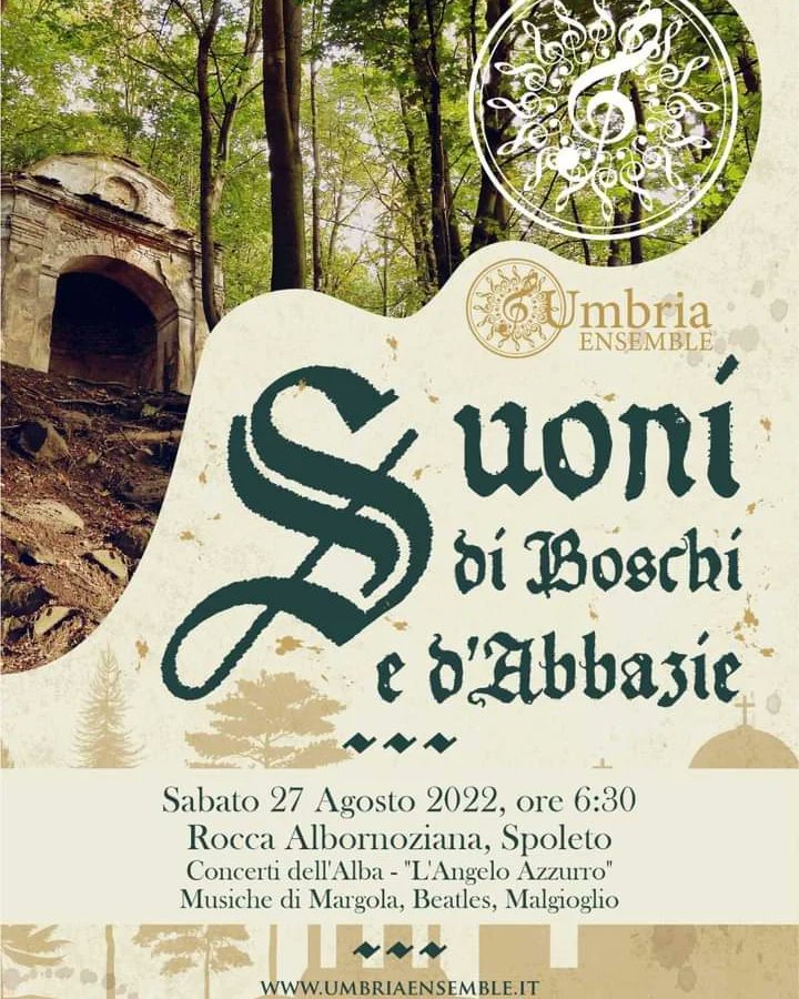 #laroccainvita
📌Un appuntamento da non perdere... SABATO 27 Agosto ore 6:30 - Rocca Albornoz
🌞Vedrete la grandiosa Rocca con una #luce speciale e ascolterete un #concerto all'alba in un luogo straordinario, con panorami unici‼️
😊Un #Ensemble d'eccezione... Vi aspettiamo ❗