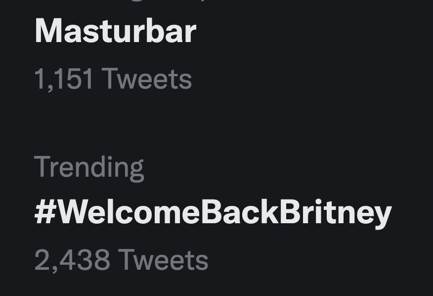 breatheonmiley's tweet photo. #WelcomeBackBritney is trending! 🌹🚀 https://t.co/lTdavX1HRF