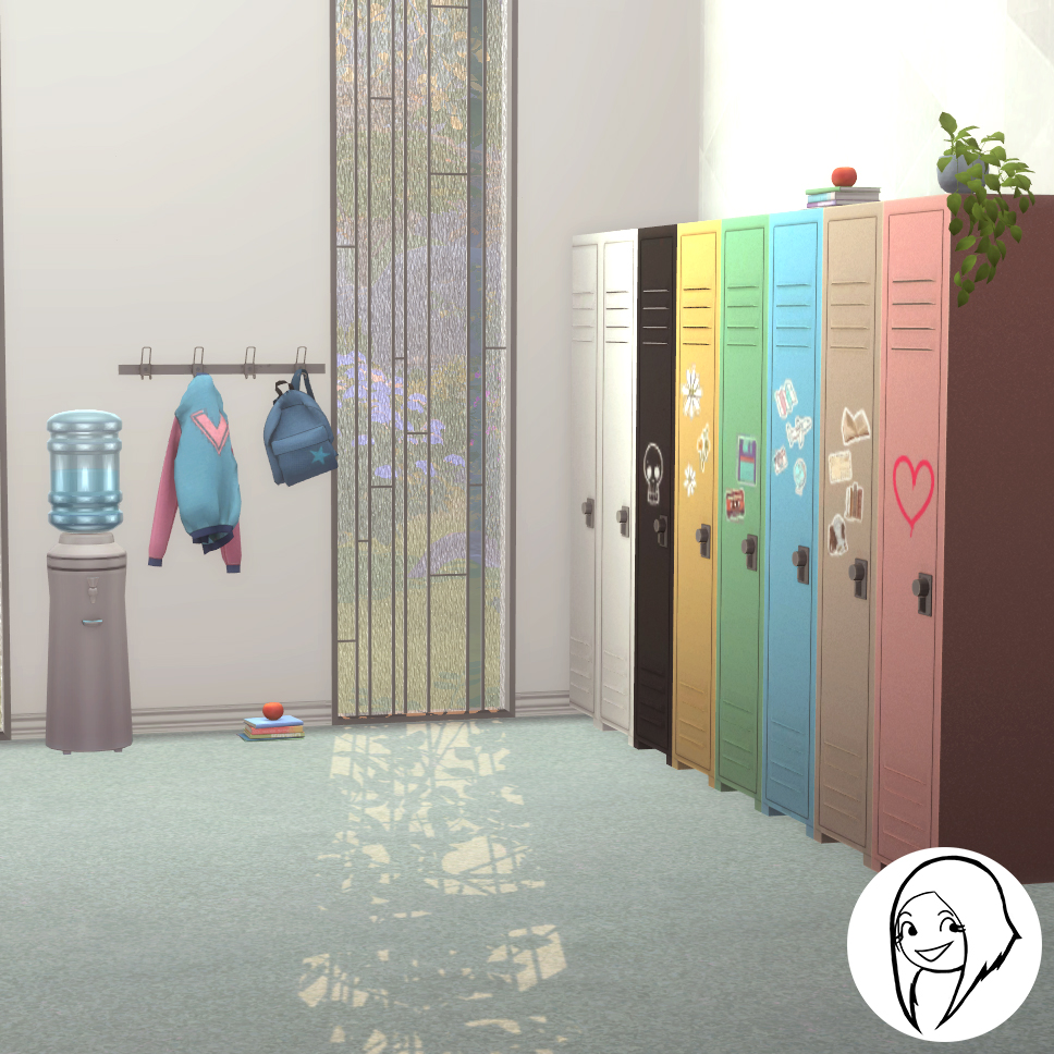 SybouletteCC's tweet image. Little wip on making the school a bit less empty ! 🎓 #thesims4 #s4cc