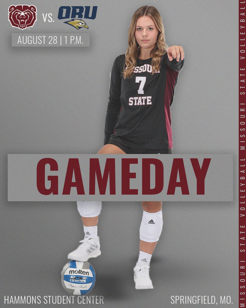 GAMEDAY!

🆚 Oral Roberts
📍 Hammons Student Center
⏰ 1 p.m.
📊 bit.ly/3dQVS51
📖 bit.ly/3dNCEND