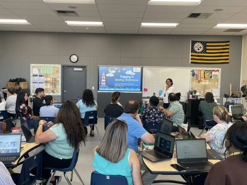 Engaging in Reading Conferences <a href="/Sierra_Spartans/">SPARTA</a> late start professional learning!