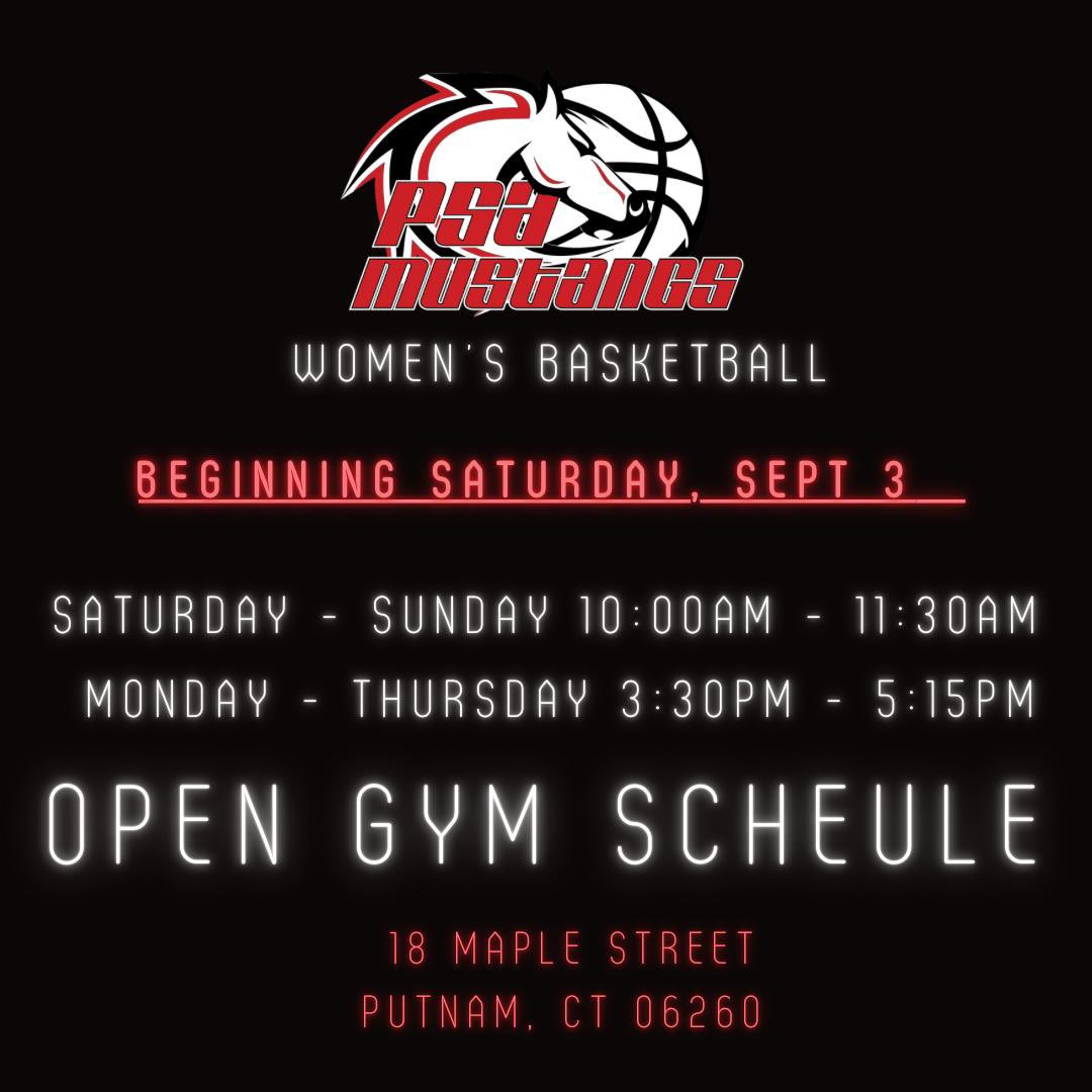 It’s about that time again!! 🏀👏🏿🚨Open Gym Schedule🚨