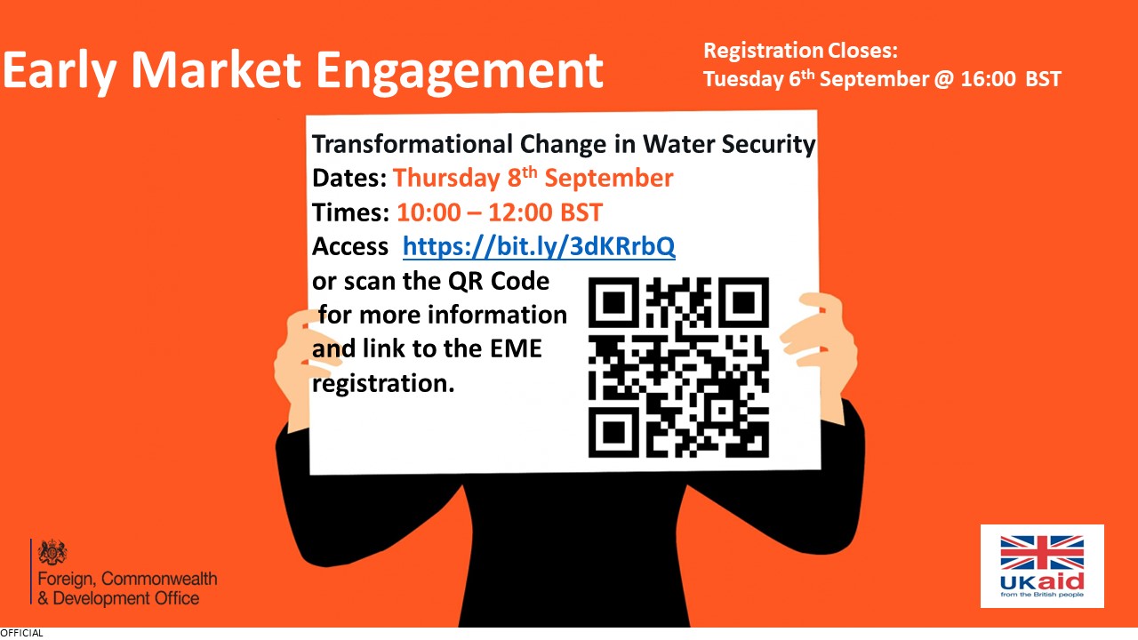 FCDO Procurement on Twitter "Early Market Engagement