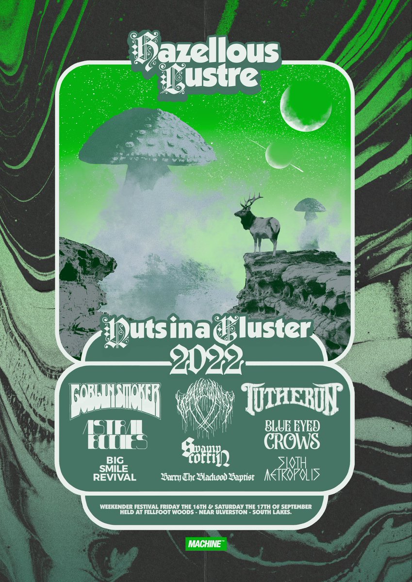 WALLOWING_NOISE's tweet photo. The first night of the #interdimensionalvisitations tour takes place in the seclusion of The Lake District on September 17th alongside some truly incredible bands.
Weekend camping tickets are still available, contact us for further info.
#wallowing #scifiordie #avocadobooking https://t.co/8boeERGxfW
