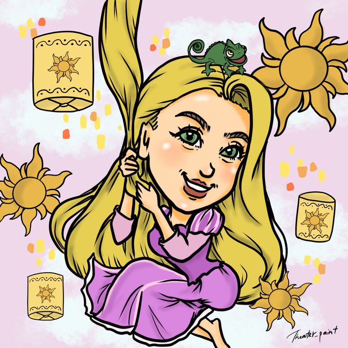 ラプンツェルのtwitterイラスト検索結果