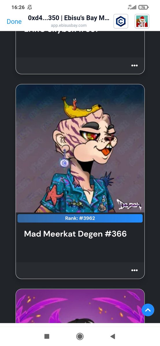 jeffersonbruman's tweet photo. Just bought this @MMFcrypto Degen! 🤩
Now I have completed
✅ 1x MM 1x MMT 1x MM Degen
And Im ready for the MM Poly airdrop 💎
#MAD4LIFE
@mad_sequence @mad_canvas #cro #cronos #cronosNFT #cronoschain #ebisusbay #minted #mmf #mmfcrypto #mad #metf https://t.co/5JMw31rvKf
