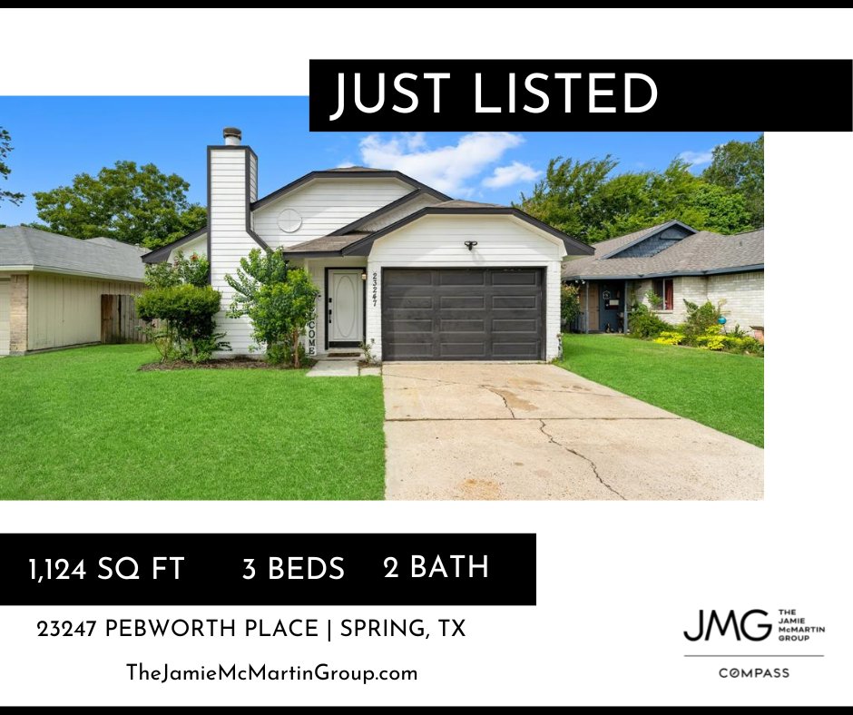 JamieMcMartin's tweet photo. New property in Spring, Texas!
Do you have any questions about this listing or want to schedule a tour? Call us for more information!
#justlistedspring #springrealestate #springrealtor #houstonrealestate #houstonrealtor #wesellkaty #springhomes #jmg #jamiemcmartingroup #… https://t.co/tHpdLC8iTE