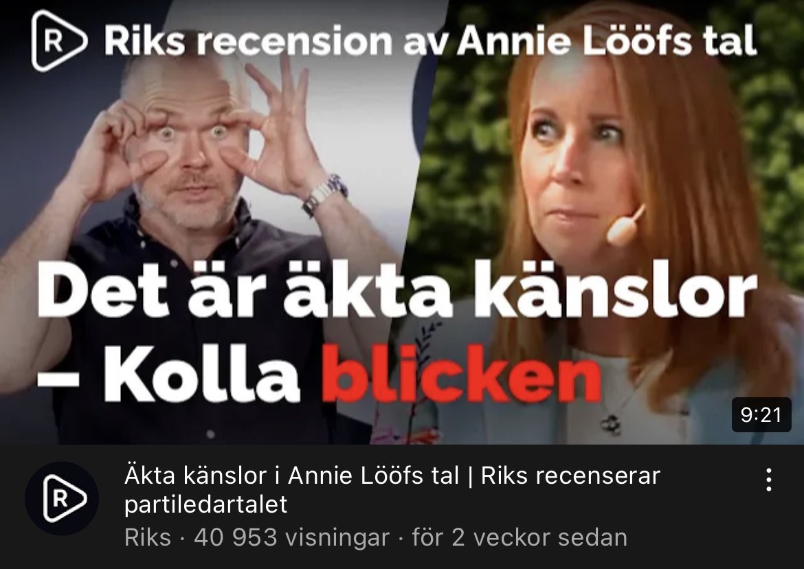 KarlssonMax's tweet image. Sverigedemokraternas kommunikationsenhet har bokstavligen gjort fler än 120 klipp om Annie Lööf. Hon hånas, visas upp med fula bilder och kallas bla för ett hot mot demokratin.