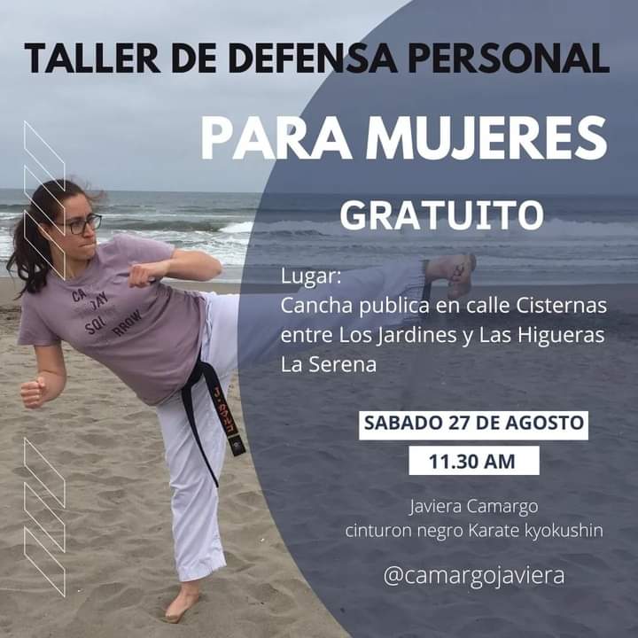 miradaenpapel's tweet photo. Taller de defensa personal para mujeres #LaSerena #Chile #defensapersonal presencial, contactar a Javiera https://t.co/sDKFvHTQeu
