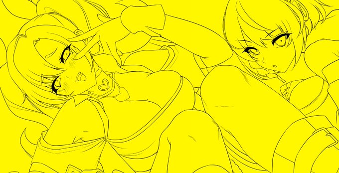 ここ一週間仕事のやる気がどん底に落ちている('・ω・`)
絵を描き進めて気分転換😤 