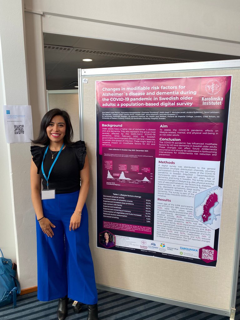 SabsilRocha's tweet photo. Amazing 3 days at the 9th Alzheimer Symposium @KuopioAD @UniEastFinland https://t.co/9vMM0VZrMa