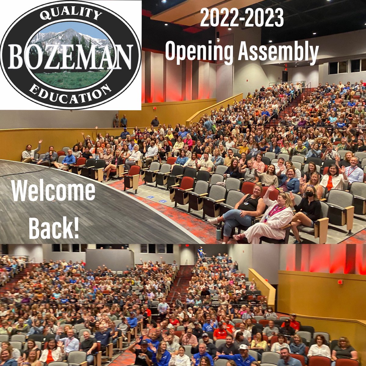 Pinch me, is this real? Humbled and honored to serve and support this dynamic team of educators in Bozeman. #BSD7 #AllMeansAll