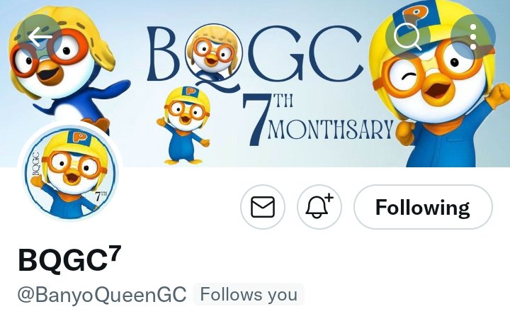 BanyoQueenGC's tweet photo. BQGC 7th Monthsary Layout

PORORO CULT 💙 https://t.co/itZUtplIqO