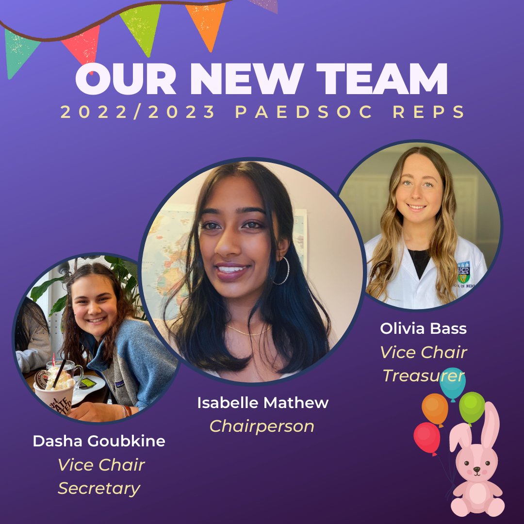 UCD Paediatric Society tweet media