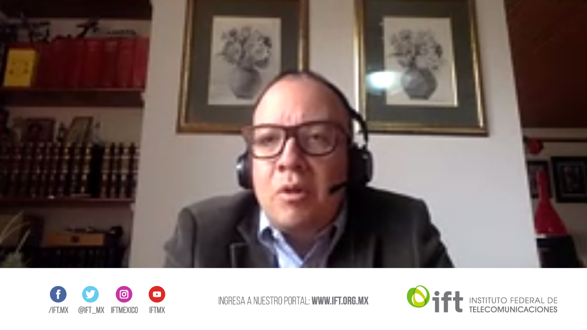 IFT_MX's tweet photo. Ahora participa @sergiommedina, Comisionado de la @CRCCol, habla sobre regulación y #TransformaciónDigital en Colombia🇨🇴.
Destaca que en América Latina tenemos que seguir trabajando en el ensanche de redes #4G y #5G, para abrir camino a las nuevas tecnologías.
#IPEC2022
#ITUIPEC https://t.co/WGMnTouJ5b