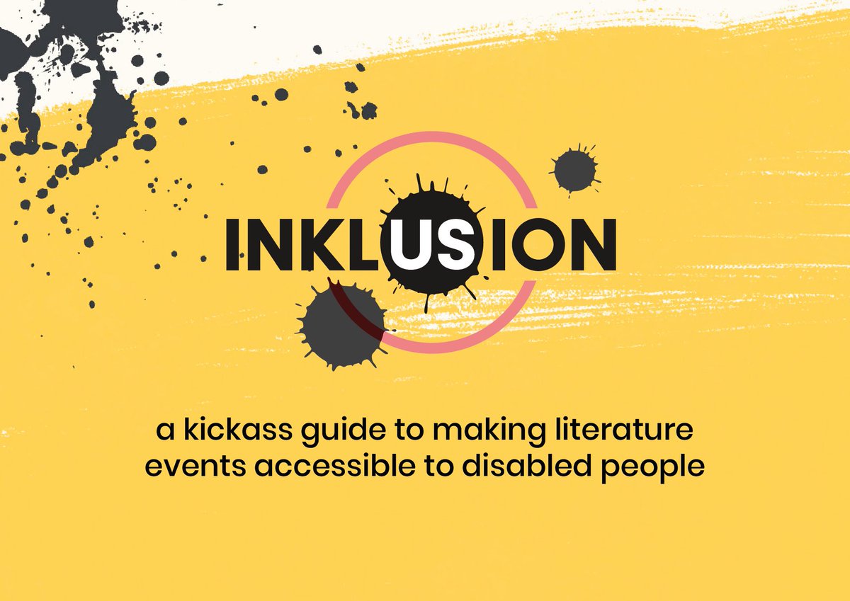 The Inklusion Guide IS LAUNCHED! 🎉

We're so excited to share our guide with you on our website!

inklusionguide.org/guide/introduc… 

The PDF, print version and accessible versions will be coming from September - watch this space!

#InklusionGuide #Access #PublishingEvents #Disability