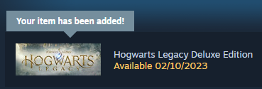 Idasy99's tweet photo. @FinchStrife Steam says the Deluxe edition releases on February 10th. Is there no 72 hours early access on Steam? https://t.co/FLZCn3adBm