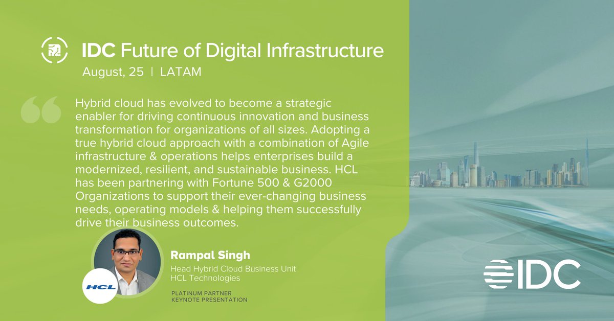 IDC Latin America tweet media