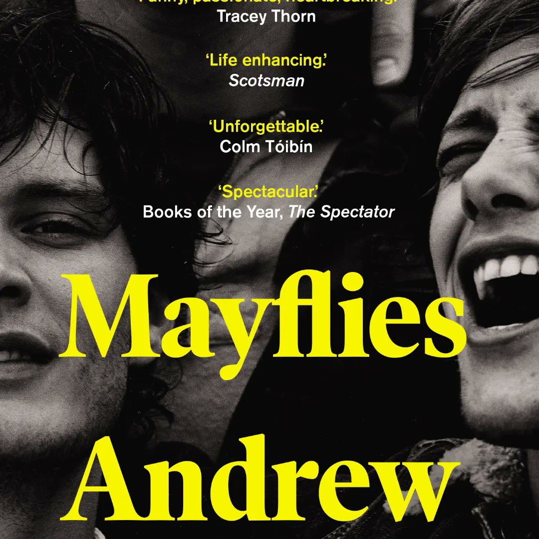 SynchronicityF's tweet photo. We are thrilled to be producing 'Mayflies', adapted by Andrea Gibb from Andrew O'Hagan's acclaimed novel for BBC1, BBC Scotland and IPlayer! Mayflies is a memorial to youth’s euphoria and lifelong friendship. Our stellar cast includes Martin Compston,Tony Curran &amp; Ashley Jensen. https://t.co/1b8vSX4WuY