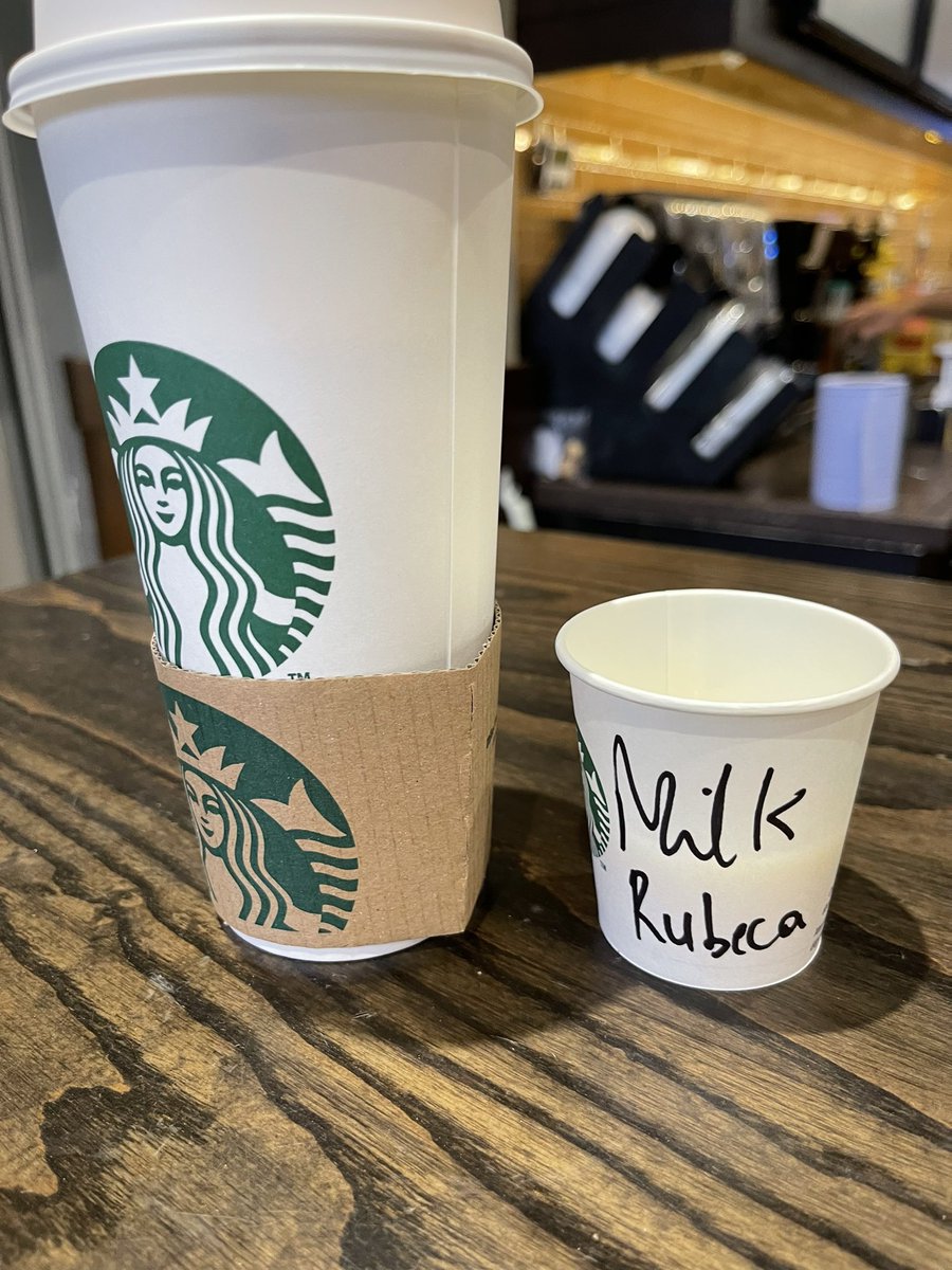 Rebecca / Rubeca?!?! #starbucks