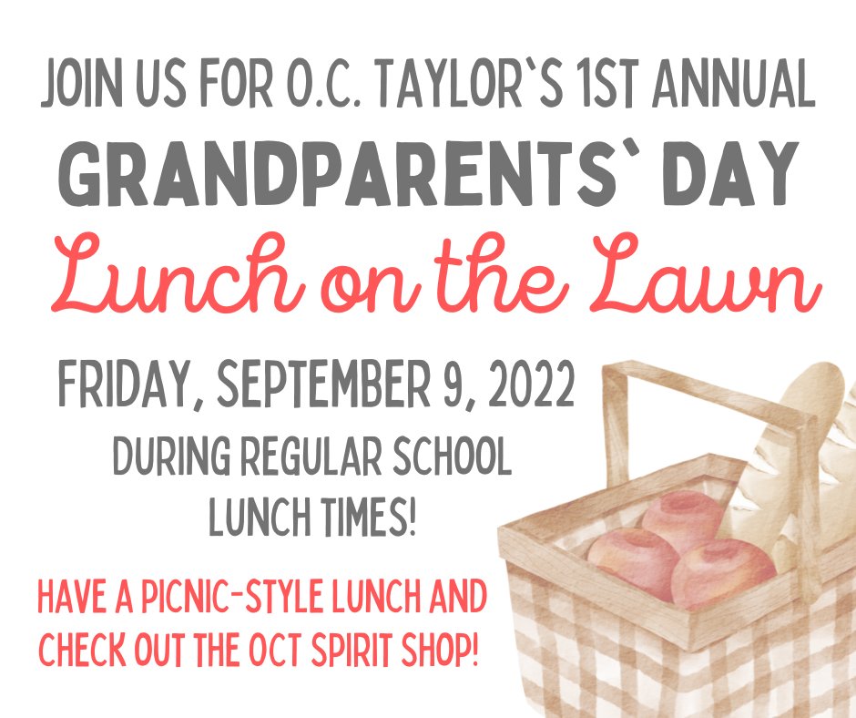 We can't wait to celebrate our 1st Annual Grandparents' Day on September 9th! Grandparents, please RSVP using the link below to fill out our Fast Pass to attend by Wednesday, September 7th.
forms.gle/UPjh1qCuX5H5yM…
Official invitations with more info will be sent home this week!