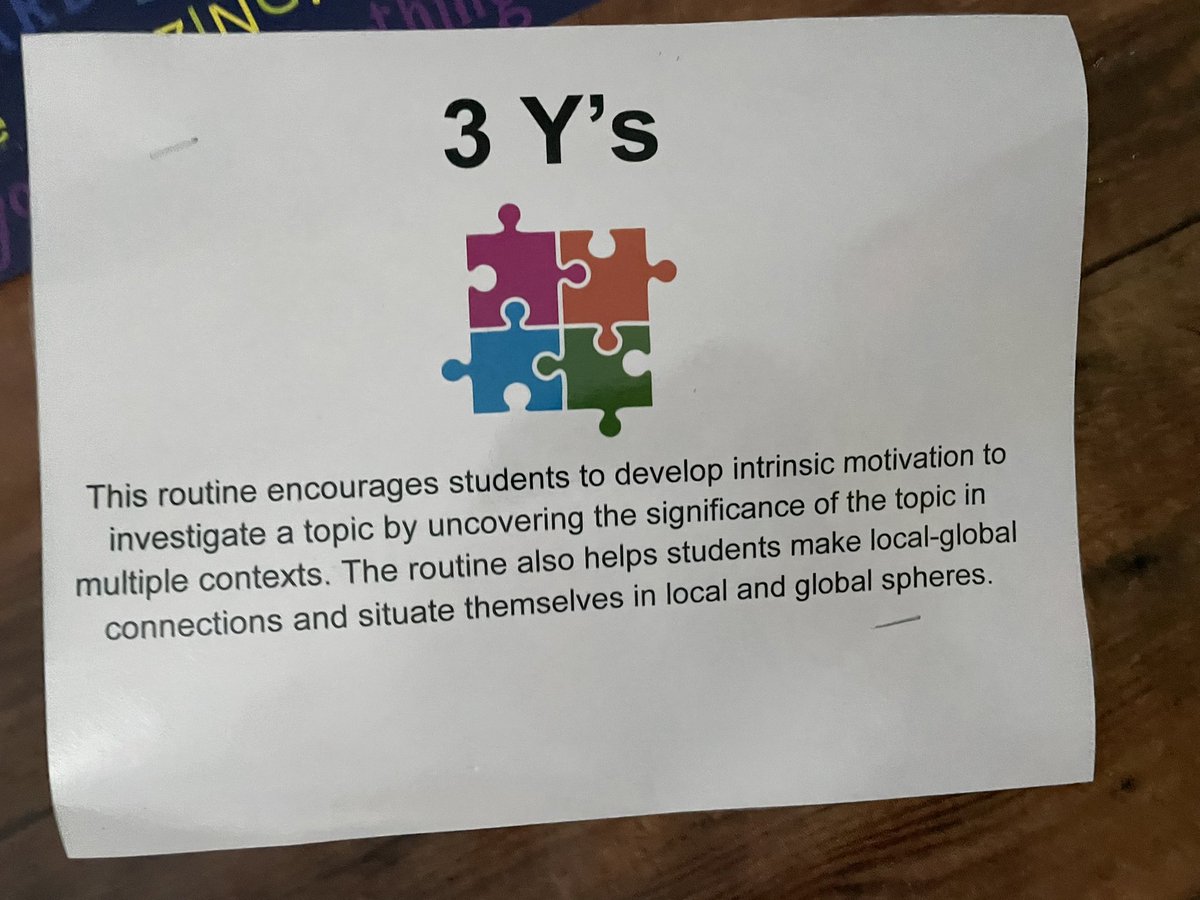 First graders used the #thinkingroutine 3 Y’s to discuss why behavior matters! <a href="/NBPSLower/">NBPS Lower School</a> <a href="/MrsBoston1/">Jess Boston</a> <a href="/MsDelahunty3/">Stacey Delahunty</a>