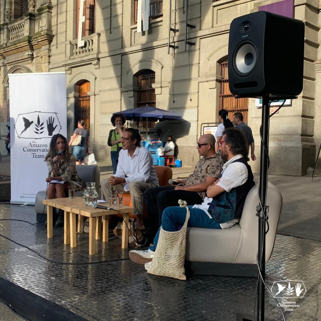 AmazonTeamOrg's tweet photo. (2/7) It is based on conversations he had with elders from the Tikuna territories of San Martín de Amacayacu, Mocawa and Palmeras in the #ColombianAmazon.🌴 https://t.co/yaQiSrH4Hw