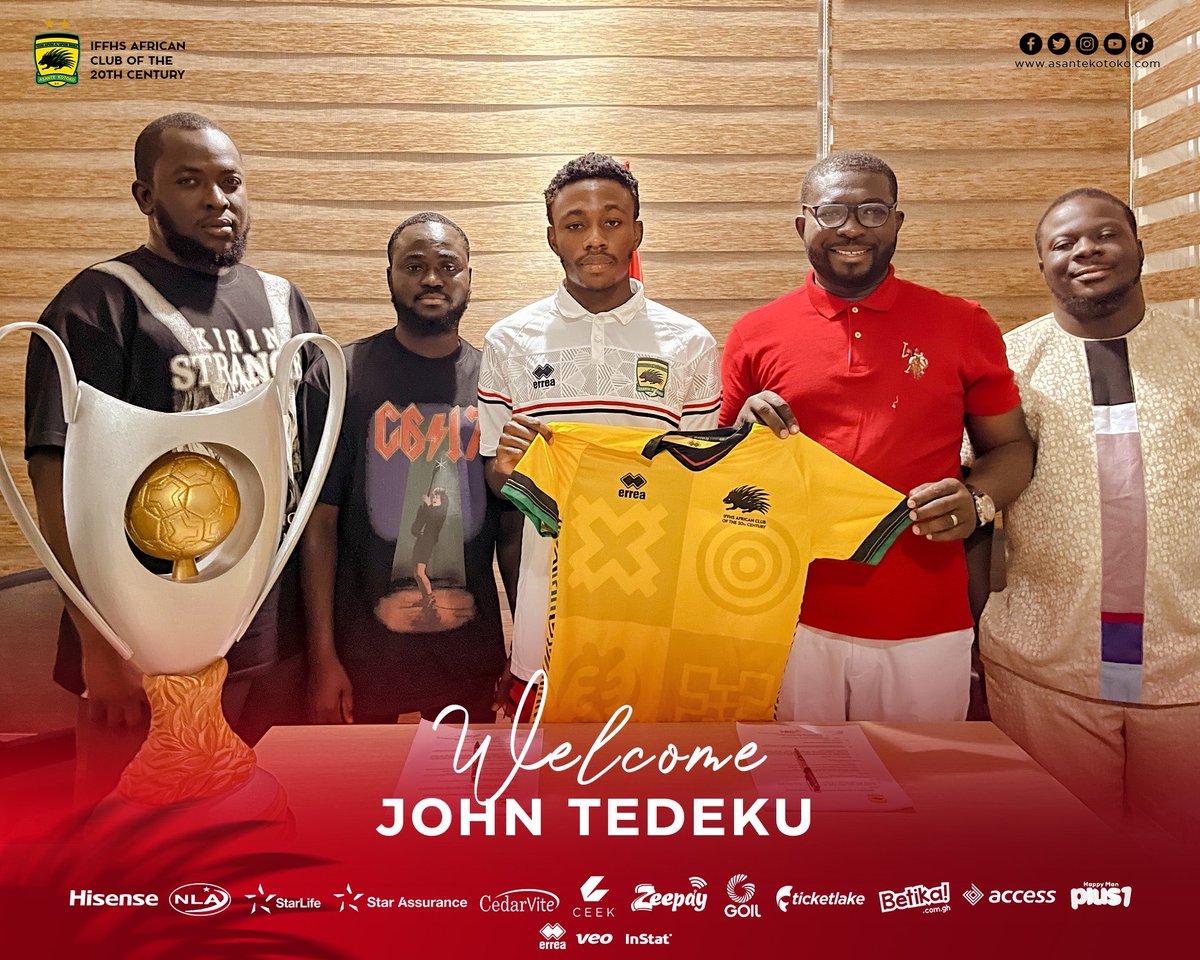 AsanteKotoko_SC's tweet photo. ✍️𝘞𝘦 𝘢𝘳𝘦 𝘥𝘦𝘭𝘪𝘨𝘩𝘵𝘦𝘥 𝘵𝘰 𝘤𝘰𝘯𝘧𝘪𝘳𝘮 𝘵𝘩𝘦 𝘴𝘪𝘨𝘯𝘪𝘯𝘨 𝘰𝘧 𝘑𝘖𝘏𝘕 𝘛𝘌𝘋𝘌𝘒𝘜, 𝘢 𝘭𝘦𝘧𝘵-𝘣𝘢𝘤𝘬 𝘸𝘪𝘵𝘩 𝘴𝘪𝘨𝘯𝘪𝘧𝘪𝘤𝘢𝘯𝘵 𝘱𝘦𝘥𝘪𝘨𝘳𝘦𝘦 𝘵𝘰 𝘰𝘶𝘳 𝘴𝘲𝘶𝘢𝘥 𝘧𝘳𝘰𝘮 𝘞𝘈𝘍𝘈 𝘰𝘯 𝘢 𝘵𝘸𝘰 𝘺𝘦𝘢𝘳 𝘥𝘦𝘢𝘭 +1 

𝙒𝙀𝙇𝘾𝙊𝙈𝙀 𝙅𝙊𝙃𝙉 🤝 https://t.co/vQkx1IXM0d
