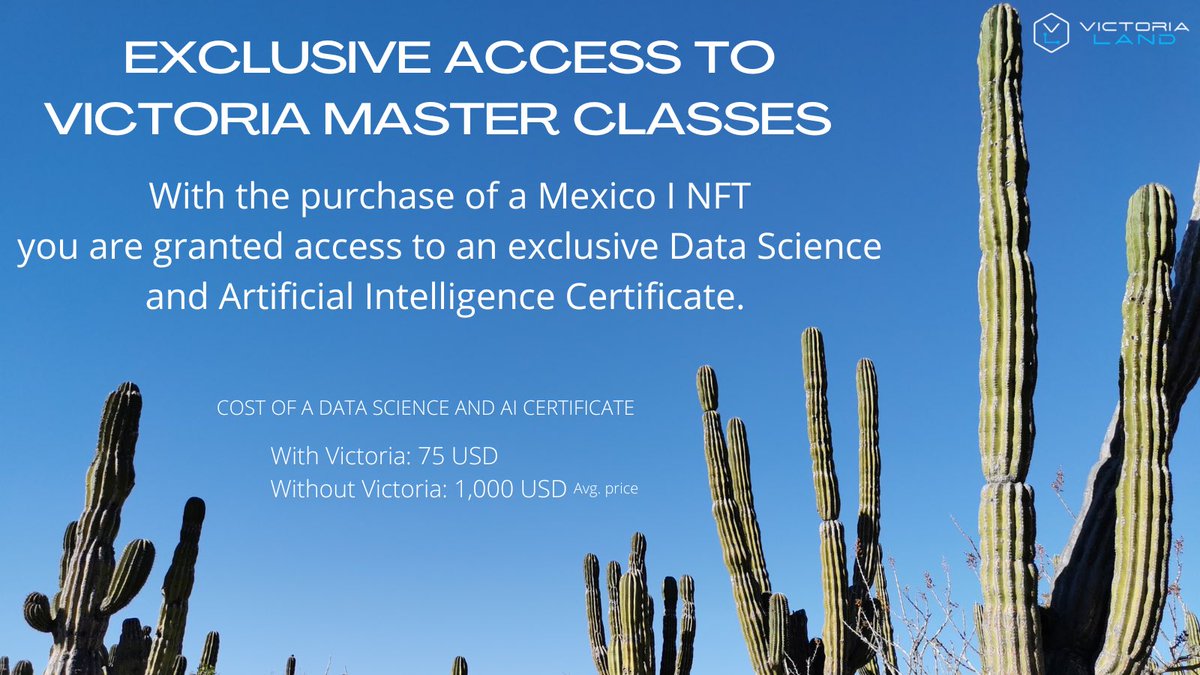 _VictoriaLand's tweet photo. Access an exclusive “Data Science and AI” certificate backed by the prestigious Polytechnic University of Yucatan. https://t.co/piInJGzaLr