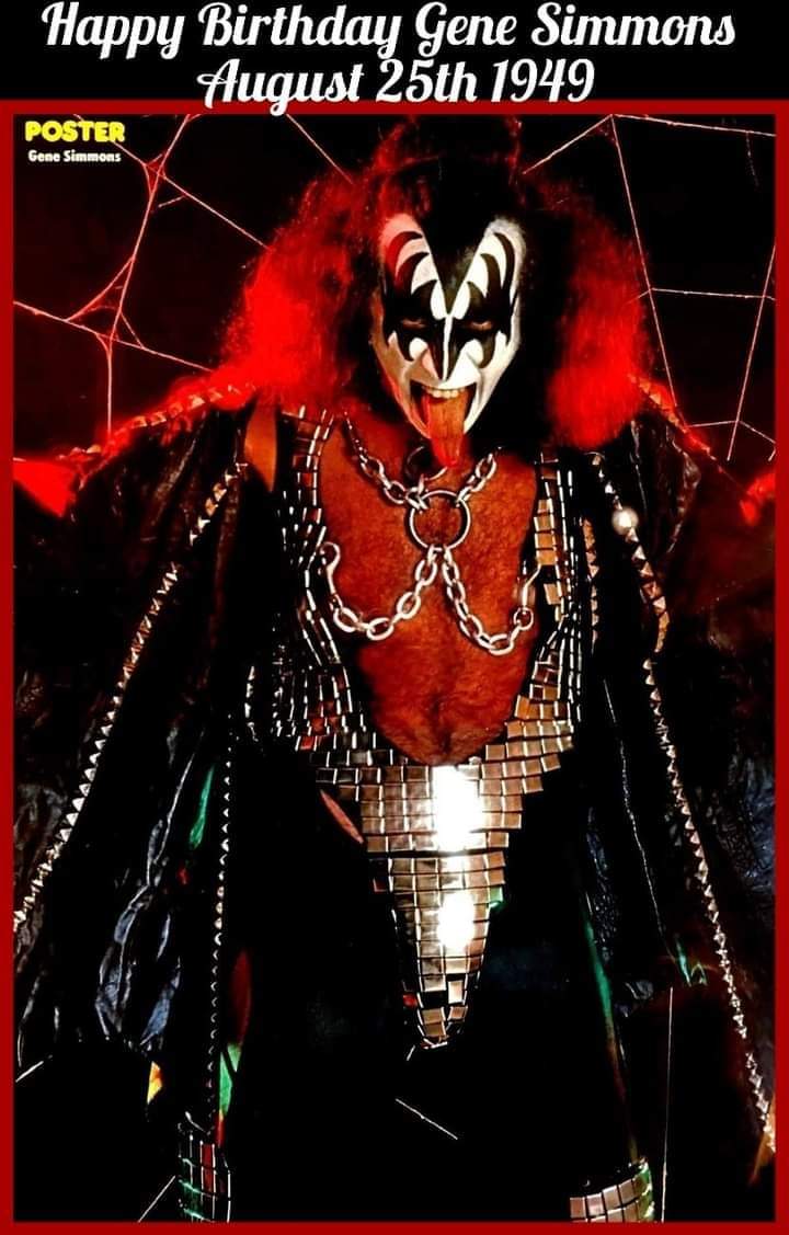 Happy Birthday Gene Simmons    