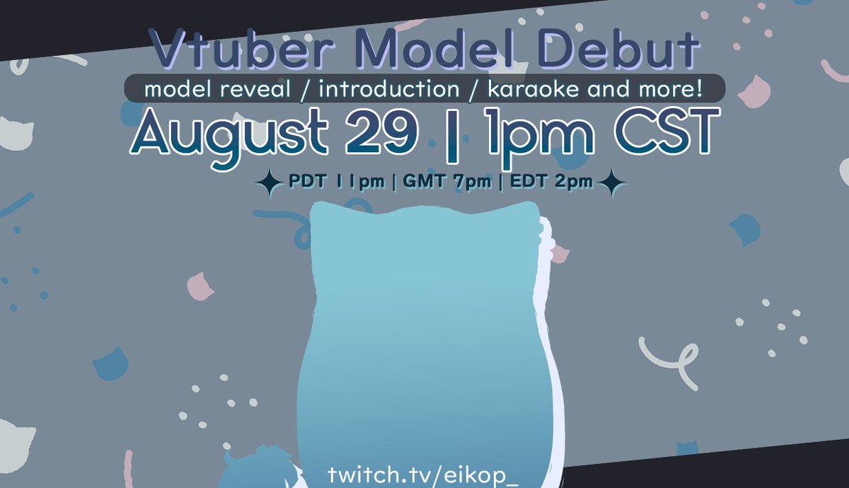 teruki201's tweet photo. ✨LIVE2D MODEL DEBUT ANNOUNCEMENT✨
i will debut my brand new model on monday, i would love to see you there!! i worked hard on it^^
-
este LUNES voy a debutar mi nuevo modelo vtuber en mi twitch!! porfavor vengan, trabajé muy duro en el!! :D
#Vtuberuprising #ESVtuber #ENVtuber https://t.co/YOipS4Q8Zw