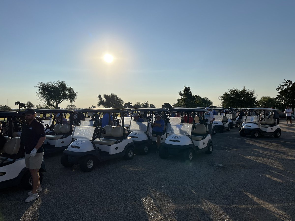 JackWGreen's tweet photo. Beautiful day at the @OSSBAoklahoma 2022 Dr. Bob Mooneyham Memorial Scholarship Golf Tournament for our @Adiranow Team

Great fun and fellowship for a great cause 

@gaitha_m @DrShirleyS04 @joshgpearce 

#team  #MakingITwork #CISOaaS https://t.co/x6Xg0lsnbB
