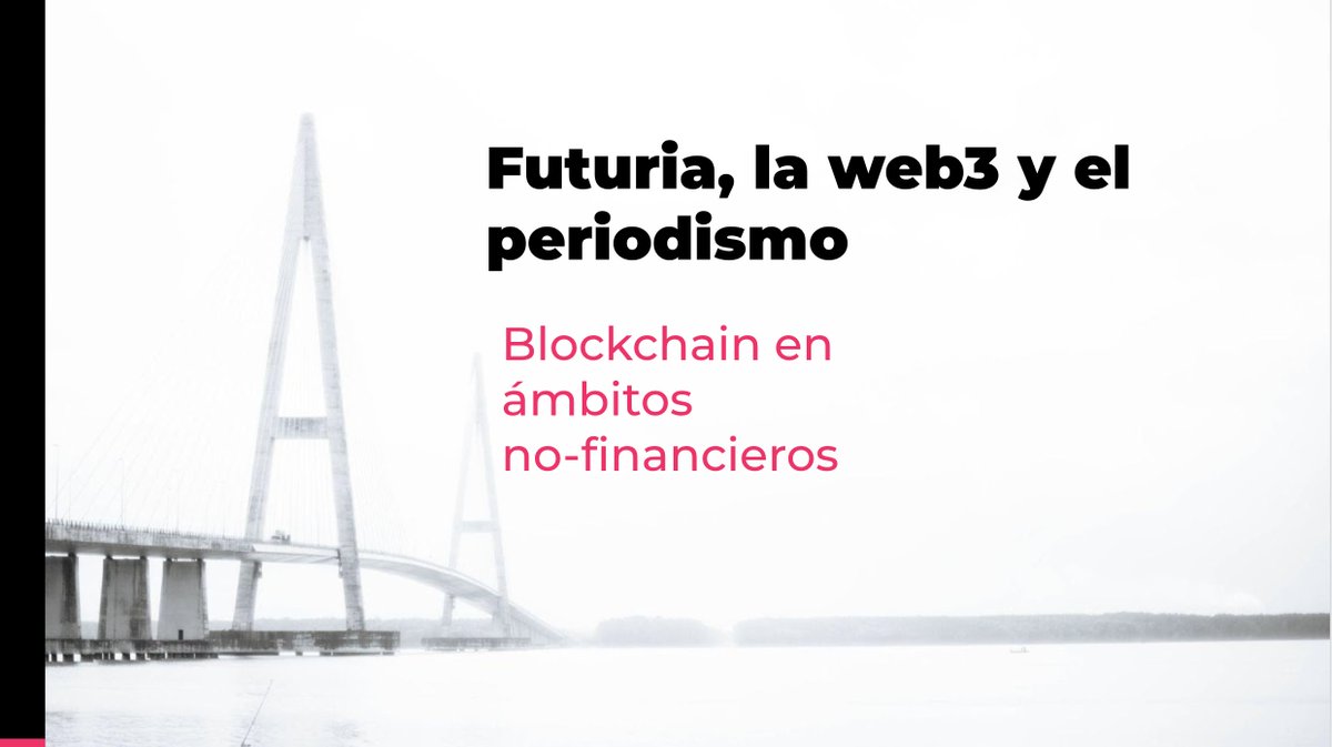 PCopelmayer's tweet photo. Mi presentación de hoy sobre @FuturiaDAO y nuestra implementación con @protocollabs para almacenar periodismo de manera descentralizada y resistente a censura. https://t.co/Cq2Dcm0eDv