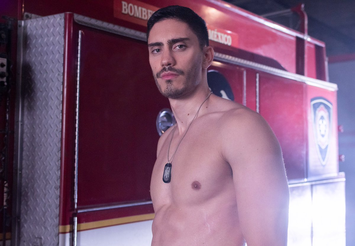 netflix's tweet photo. Good morning to the men of High Heat and only to the men of High Heat🔥 

This series — about a stripper who goes undercover as a firefighter to find out who killed his brother — comes from Who Killed Sara? creator José Ignacio Valenzuela. Now on Netflix. @Ivan_Amoz @Polo_Morin https://t.co/apkv3vfnEE