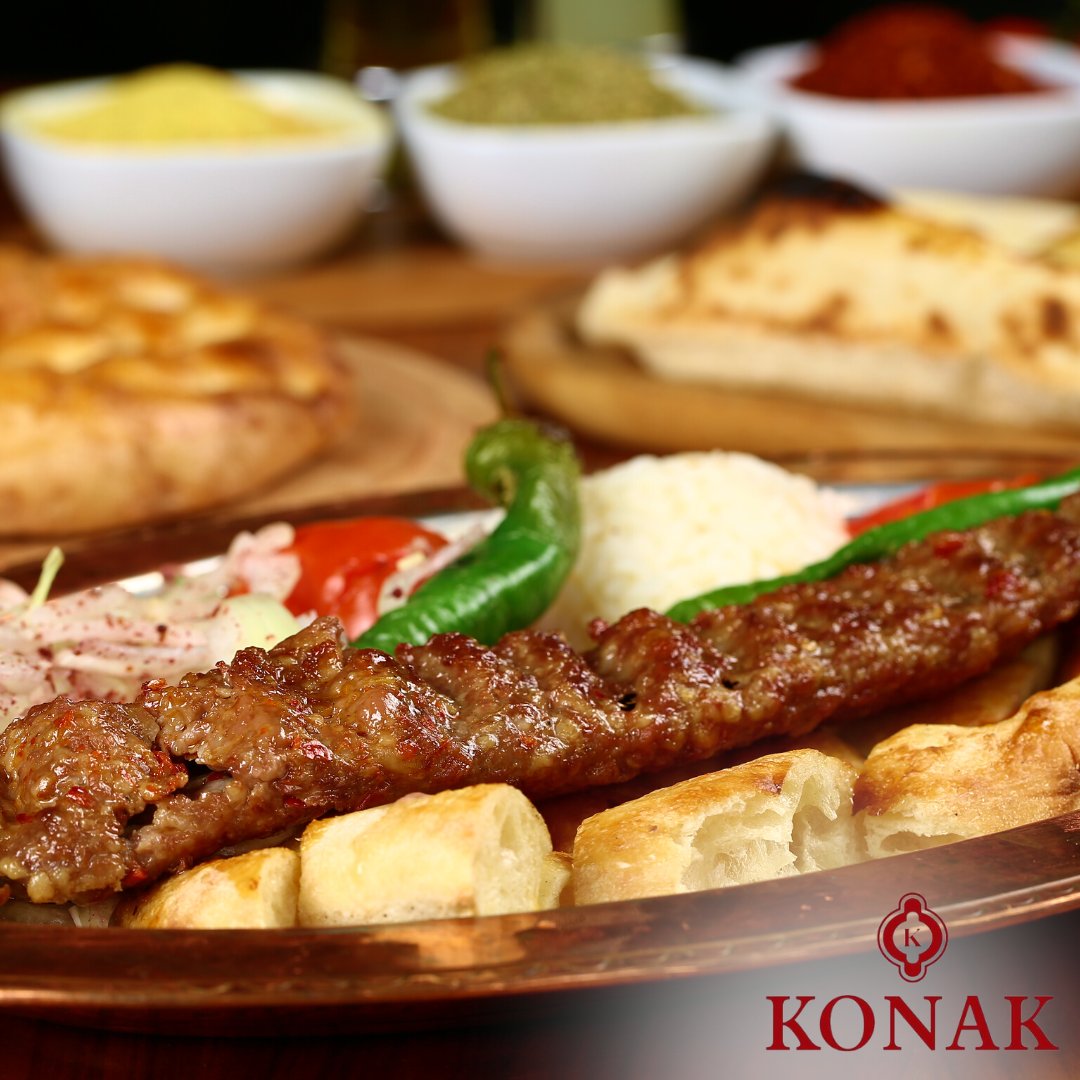 Modern yorumu ve enfes tadıyla kebabı Konak Kebap'ta deneyin!

Try kebab with its modern interpretation and delicious taste at Konak Kebap!

#konakkebap #konakkebaptaksim #kuzuşiş #kebab #döner #çöpşiş #kebap #iskenderkebap #lahmacun #pide #adanakebap #köfte #urfakebap #salata