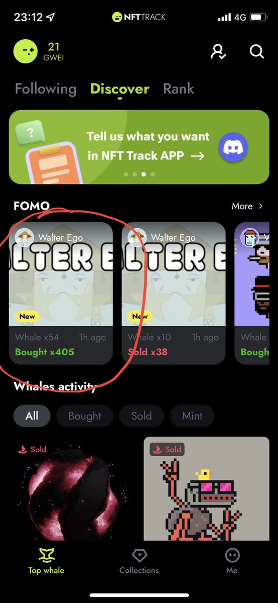 GumpOnchain's tweet photo. Aped in #WalterEgo! Come and join us @NFTTrack! https://t.co/fMm3bKsXQx https://t.co/HDQZkLiGw7