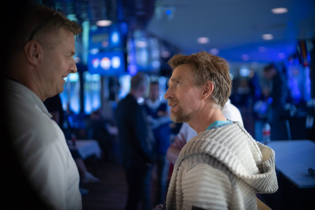 godset's tweet photo. Nok en meget vellykket Blåkveld på Marienlyst, denne gangen med kampene mot Debrecen i 2013 og Aston Villa i 1998 som tema. Takk til de som tok turen.💙
📸 @brre_eirik https://t.co/nDPna97Wdx