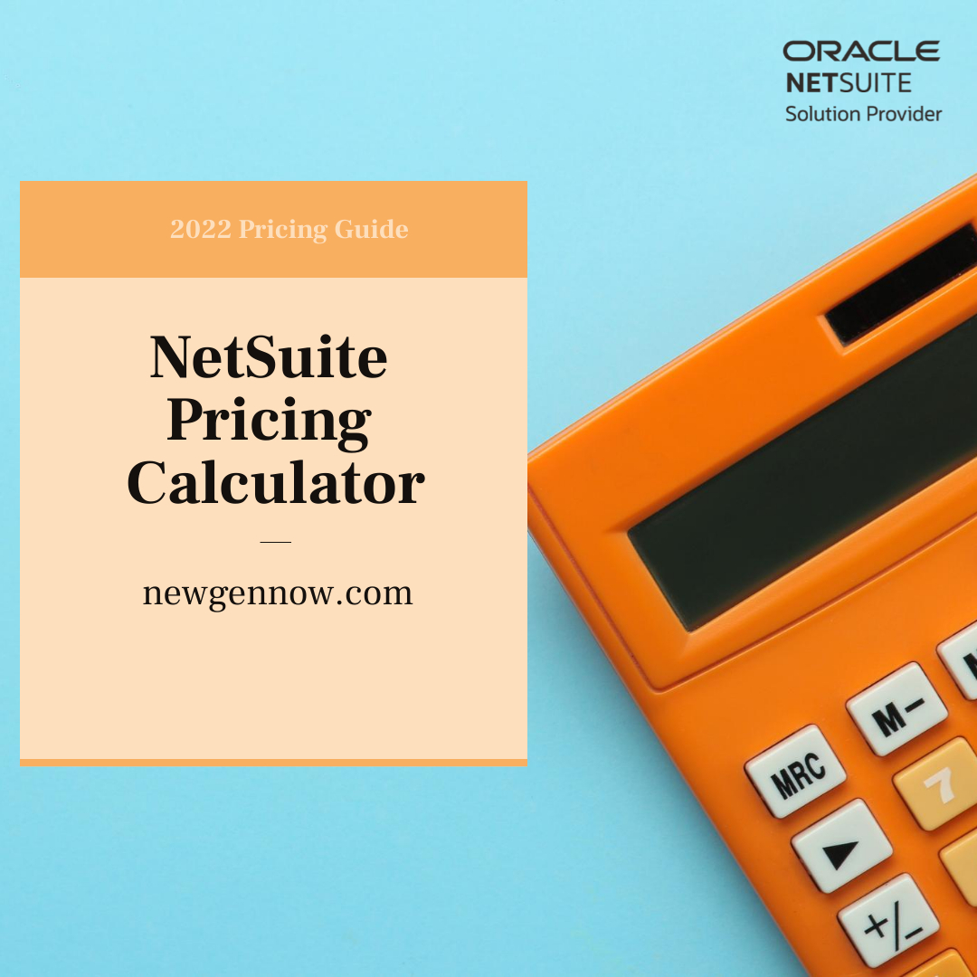 NewGenSupport's tweet image. Find the answers to all your NetSuite Products, NetSuite ERP cost, licensing and implementation questions in our NetSuite pricing calculator. #netsuite #pricing #netsuitepricing #calculator #pricingcalculator #erpsoftware #implementation #guide #security #managementsoftware