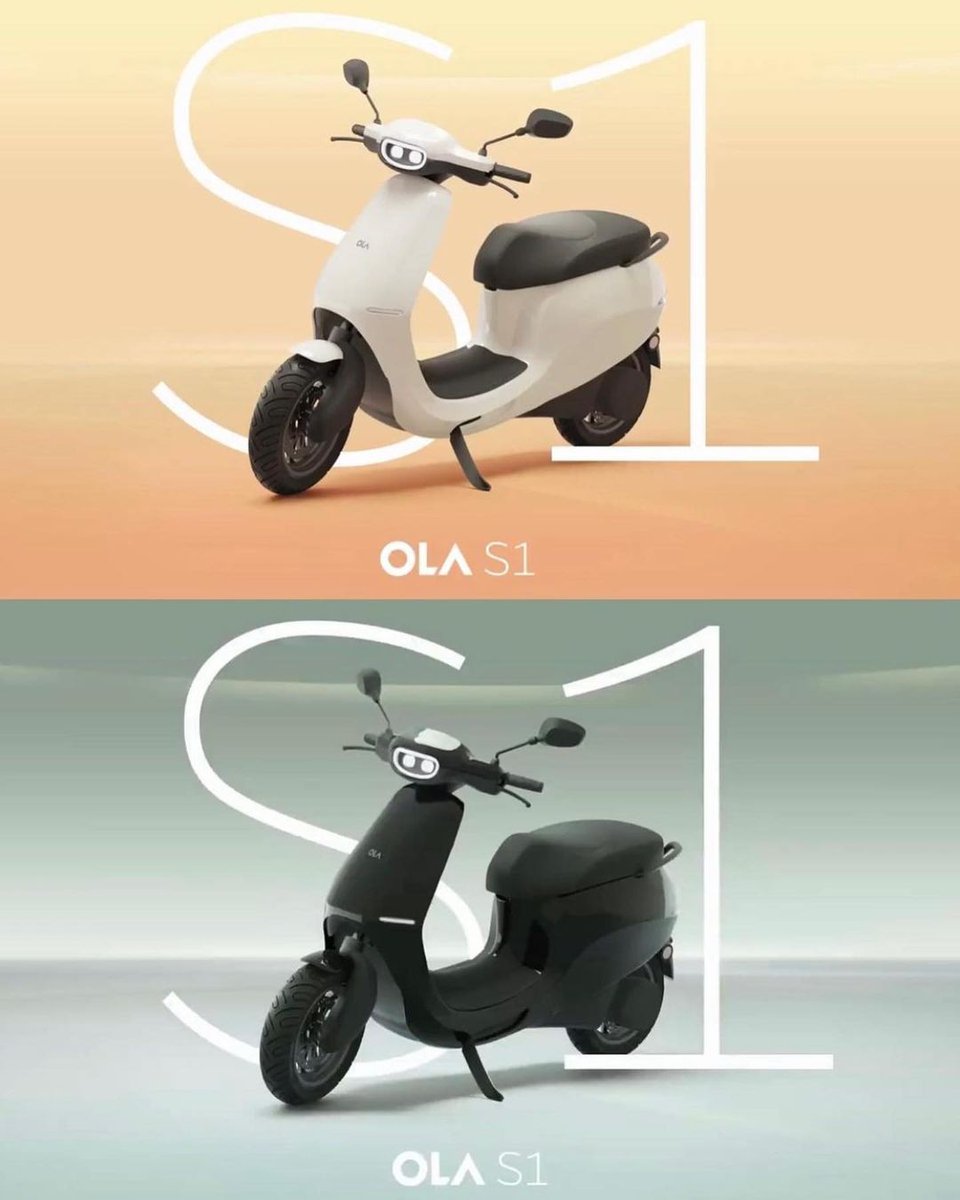 motorqe's tweet photo. LAUNCHED 
@OlaElectric  Electric has launched the base S1 scooter at an introductory price of ₹ 99,999. It gets a smaller battery and a few features missing in comparison to the top-spec S1 Pro.

➡️ 3kWh battery
➡️ 95kph top speed
➡️ 128km range in Eco mode
#ola #fire #electric https://t.co/XcqumkaVkn
