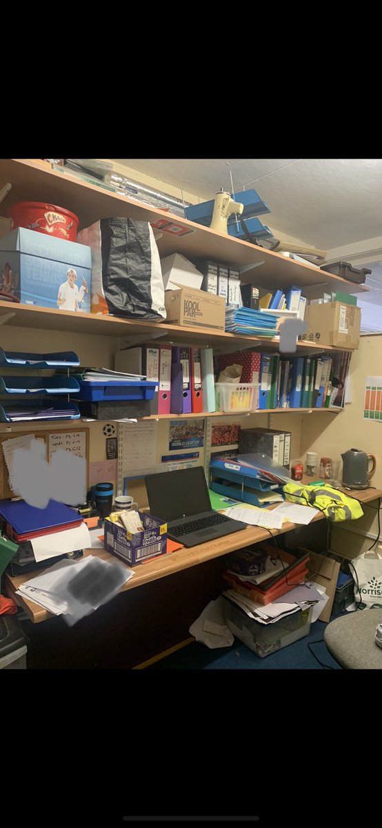 LSimpsonPE's tweet photo. Took the office from this to this today but still another days work to go 🥴 Any tips of what to have handy as a PE teacher or HoY? Or any inspo for a prettier space✨🙌🏼 #edutwitter #newterm https://t.co/JPI6z8M0m3