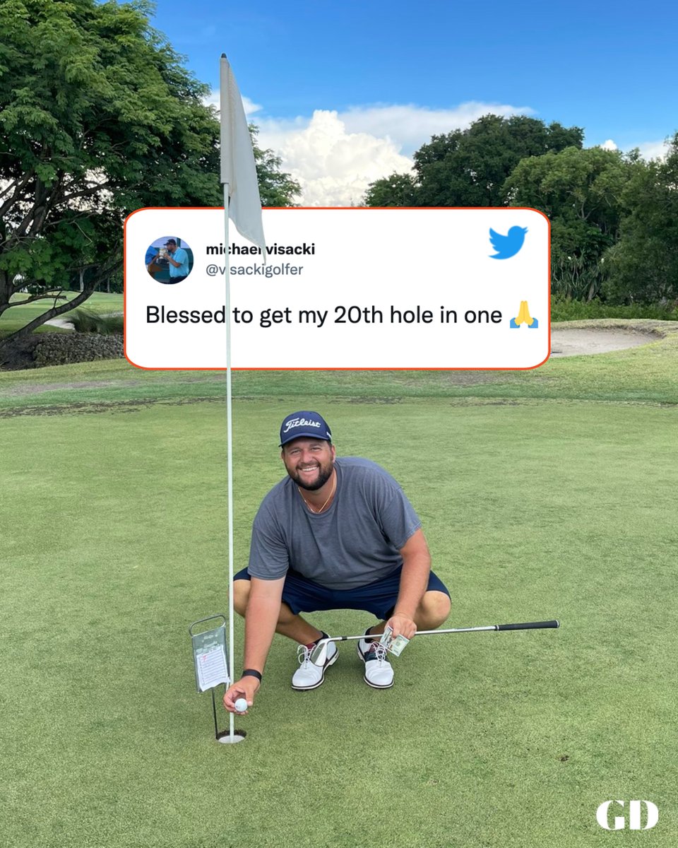 20?! 🤯 Congrats, <a href="/visackigolfer/">michael visacki</a>.