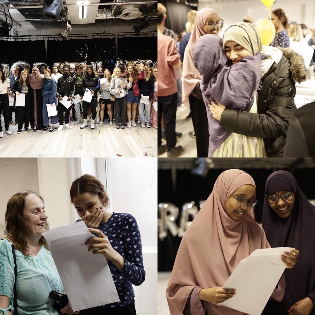 Great to celebrate with year 11 today. Over 55% of all grades 7+, 35% 8 &amp; 9, 85% 5+ and 96% of pupils achieved a grade 4 in English &amp; Maths. We are so proud of the achievements of year 11 living out our school values and can't wait to welcome them to Bolingbroke Sixth Form.