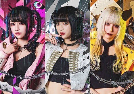 rinadress's tweet photo. ＠TENRIN_official 
テンリンの新衣装をデザイン、パターン、縫製をやらせていただきました！
direction by 鈴木さん
styling  by  はせおさん

#衣装　#衣装制作
#アイドル　#アイドル衣装 https://t.co/9Dd2sFDtjP